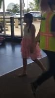little GIRL in a cute LITTLE dress, 7ish