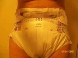 Women and girls in diapers or pullups