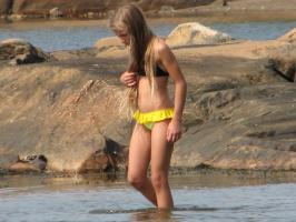 Girls in bikini and swimwear 1