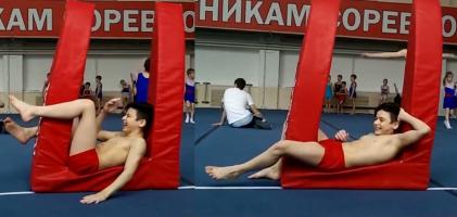 Game on gymnast training