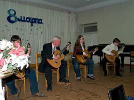 отчётный концерт школы 2008