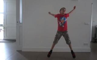 Super boy Morris 3 - Dance (screenshot)