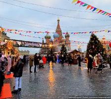 Новый 2022 год на Красной площади в Москве