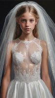 AI CGI wedding gowns experiment